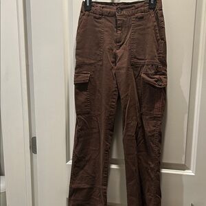Women’s Brown Cargo Pants
